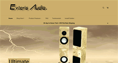 Desktop Screenshot of exterisaudio.com